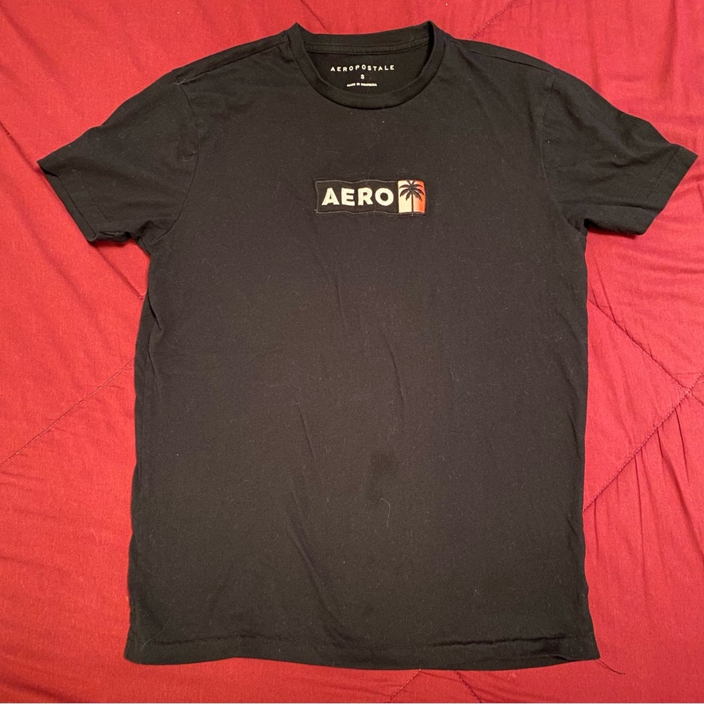 Aeropostale Black Short Sleeve TShirt